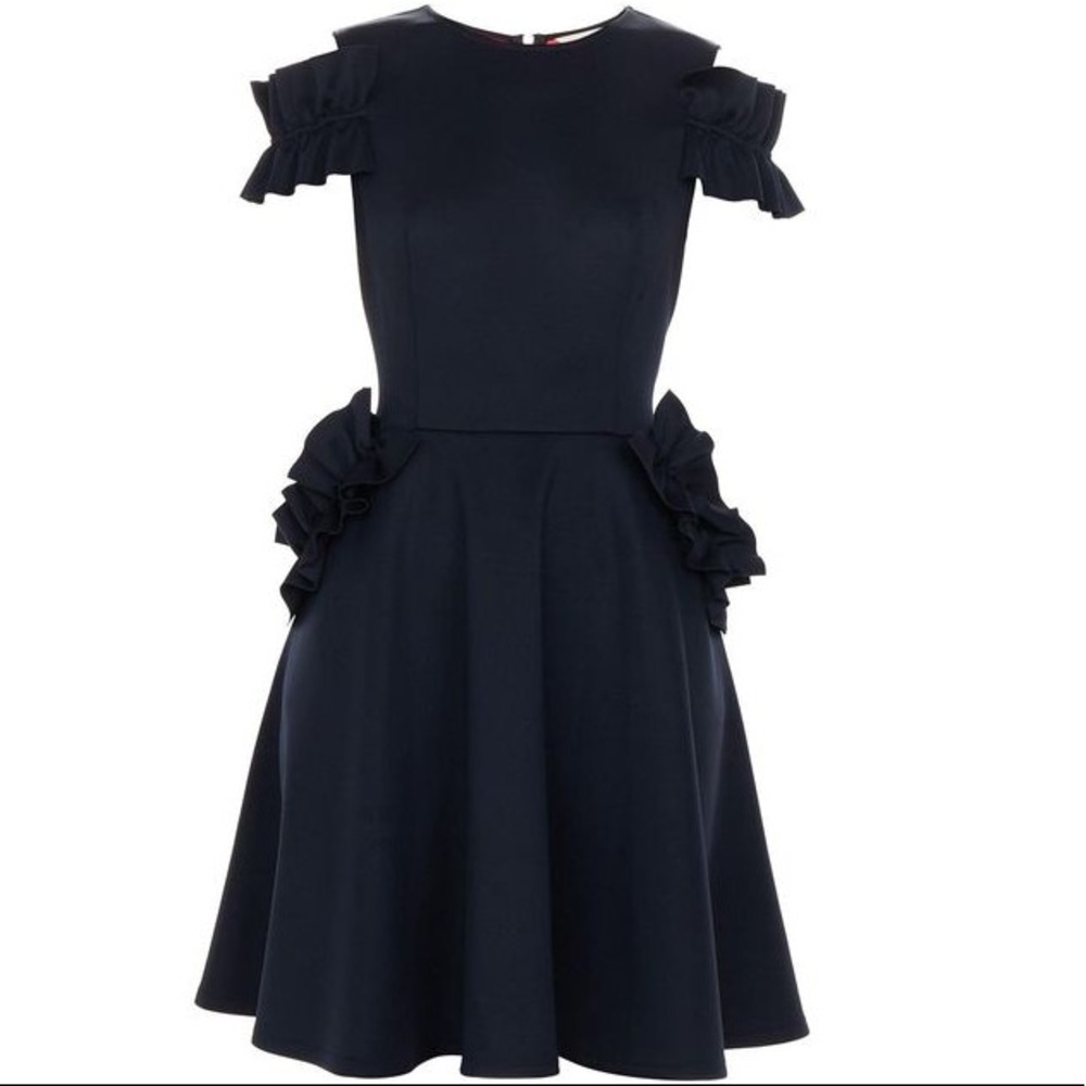 Ted Baker “Deneese” Navy Blue Dress